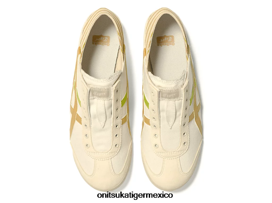 Onitsuka Tiger zapatos 4P8D6N21 crema/marrón mineral unisexo méxico 66 paraty