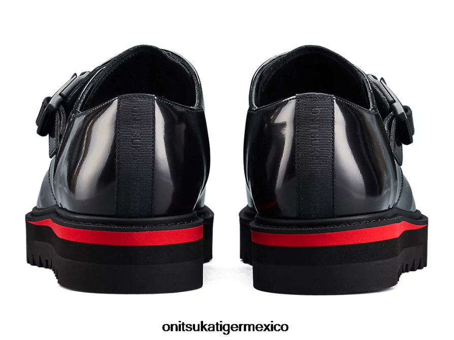 Onitsuka Tiger zapatos 4P8D6N218 negro/rojo clásico unisexo monjes