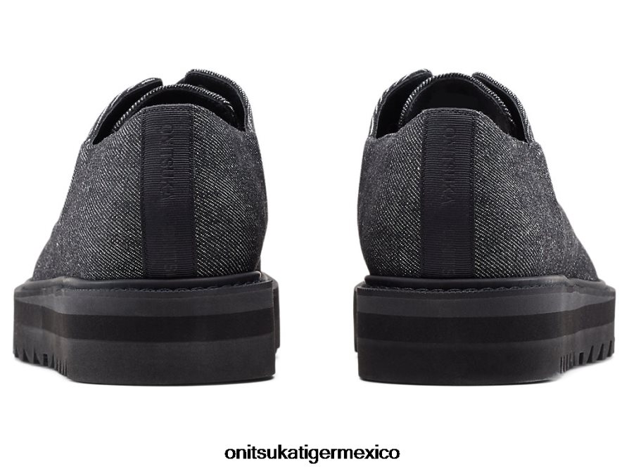 Onitsuka Tiger zapatos 4P8D6N219 negro unisexo derby