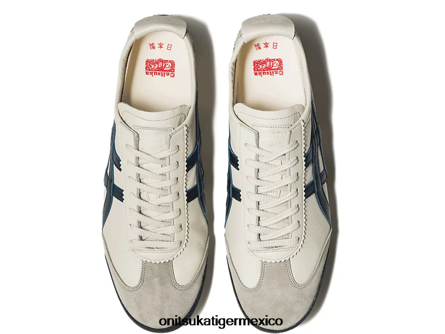Onitsuka Tiger zapatos 4P8D6N22 abedul/azul índigo hombres México 66 de lujo