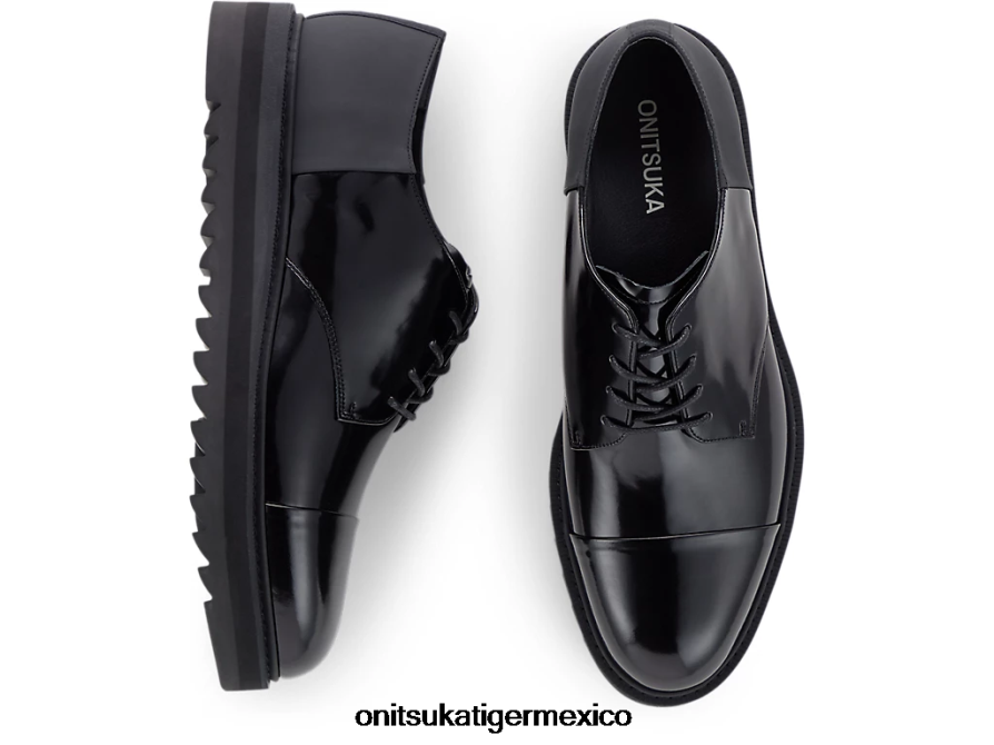 Onitsuka Tiger zapatos 4P8D6N221 negro unisexo derby