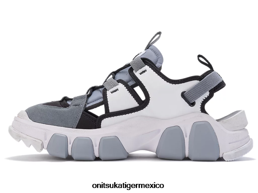 Onitsuka Tiger zapatos 4P8D6N226 blanco/chapa de roca unisexo jaula de dentigre