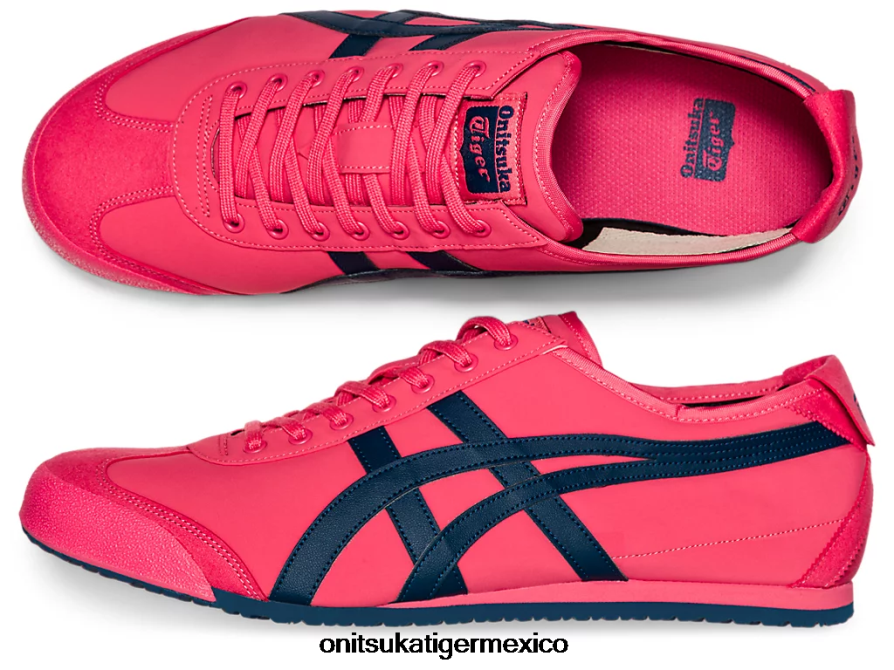 Onitsuka Tiger zapatos 4P8D6N228 camafeo rosa/azul mako unisexo México 66