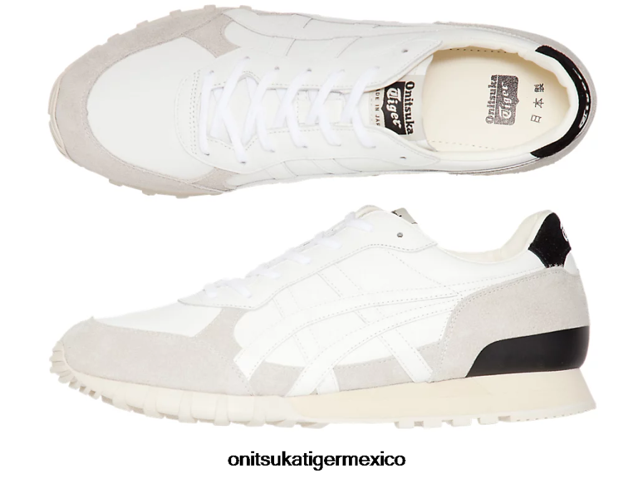 Onitsuka Tiger zapatos 4P8D6N229 blanco unisexo colorado ochenta y cinco nm