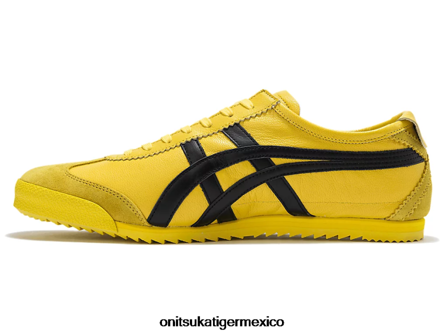 Onitsuka Tiger zapatos 4P8D6N23 tai chi amarillo/negro hombres México 66 de lujo