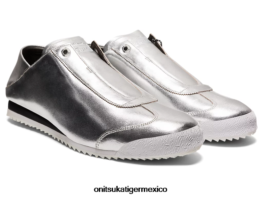 Onitsuka Tiger zapatos 4P8D6N230 plata pura unisexo méxico 66 sd paraty