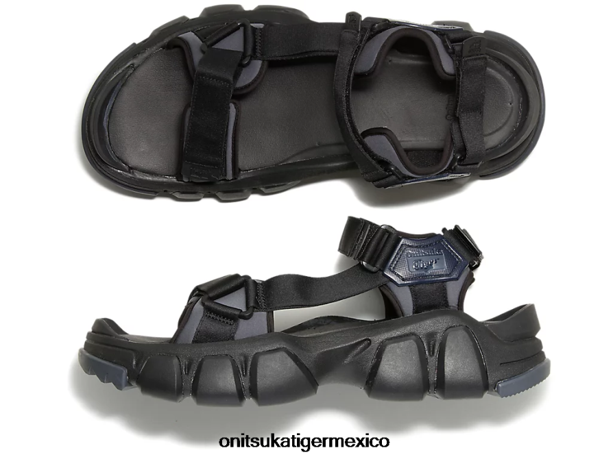 Onitsuka Tiger zapatos 4P8D6N231 negro unisexo correa dentífrica