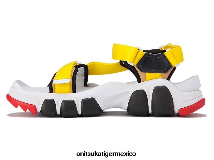 Onitsuka Tiger zapatos 4P8D6N232 blanco/amarillo vibrante unisexo correa dentífrica