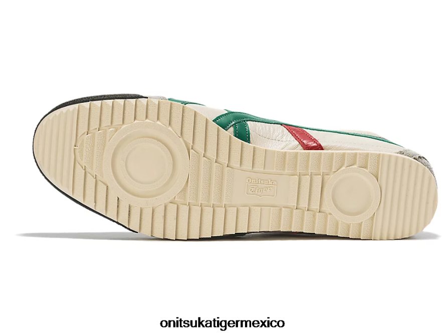 Onitsuka Tiger zapatos 4P8D6N24 crema/verde hombres México 66 de lujo