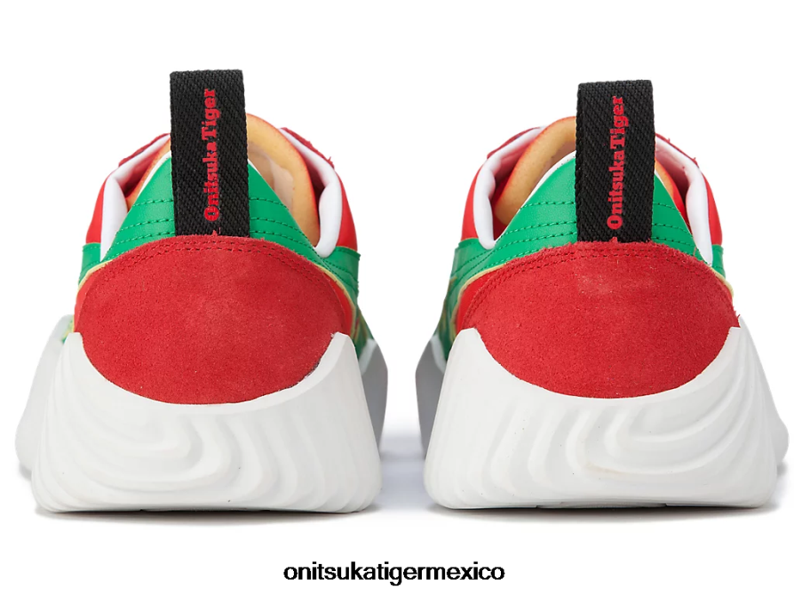 Onitsuka Tiger zapatos 4P8D6N241 rojo clásico/cilantro unisexo acromont