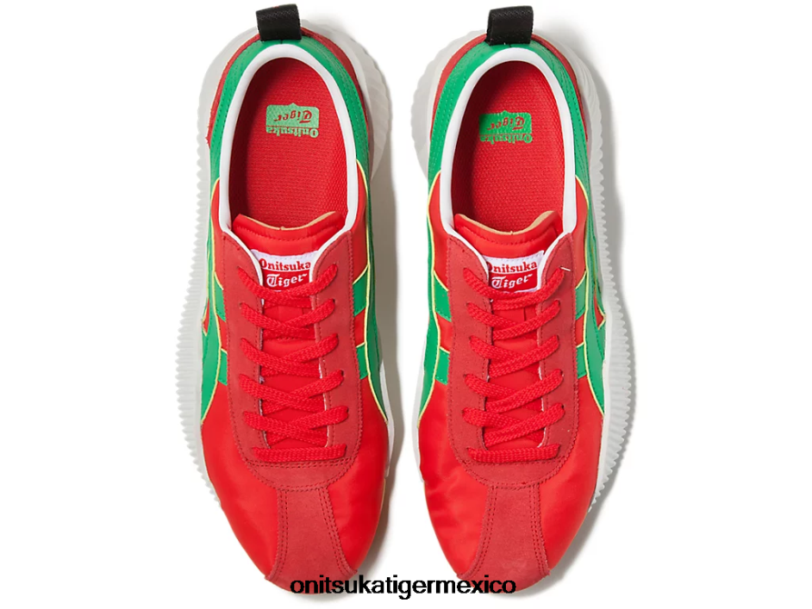 Onitsuka Tiger zapatos 4P8D6N241 rojo clásico/cilantro unisexo acromont