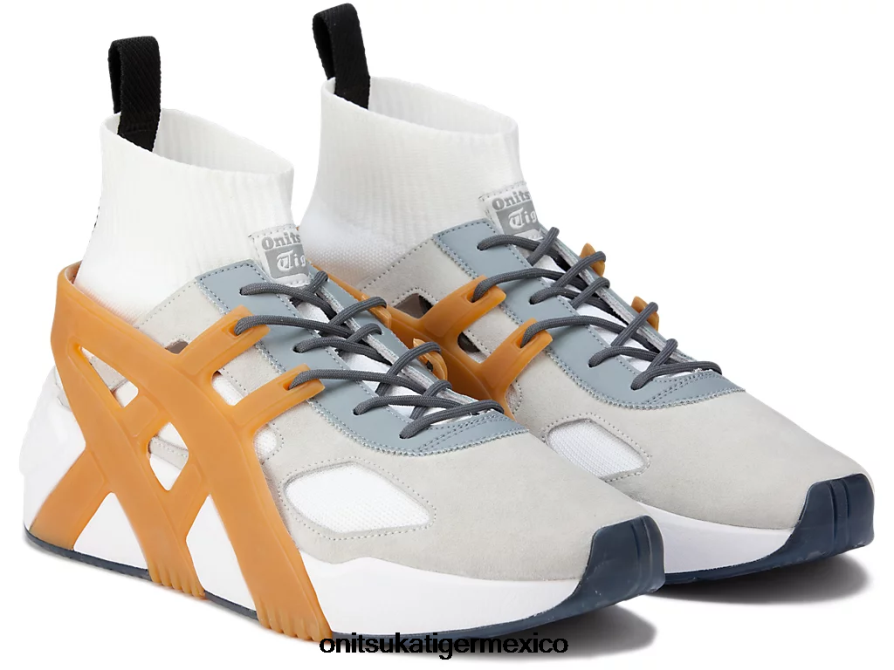 Onitsuka Tiger zapatos 4P8D6N244 gris glaciar/presidio tostado unisexo calcetines deportivos 20 con logo grande