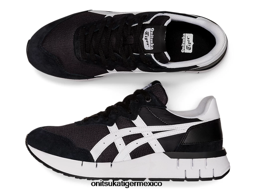 Onitsuka Tiger zapatos 4P8D6N245 blanco negro unisexo corredor rebilac