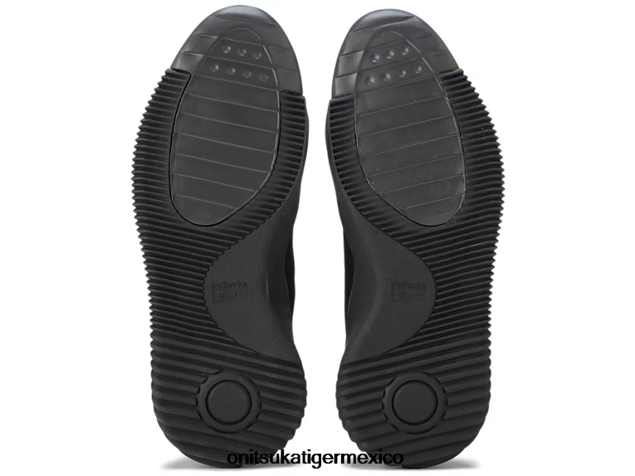 Onitsuka Tiger zapatos 4P8D6N246 negro/amarillo vibrante unisexo tejido acromount