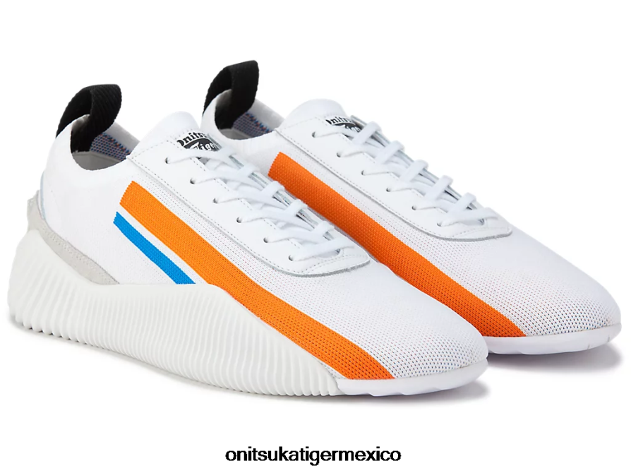 Onitsuka Tiger zapatos 4P8D6N247 blanco/habanero unisexo tejido acromount