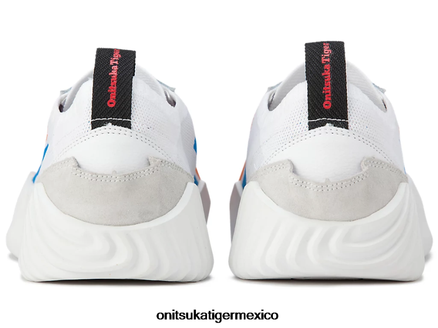 Onitsuka Tiger zapatos 4P8D6N247 blanco/habanero unisexo tejido acromount