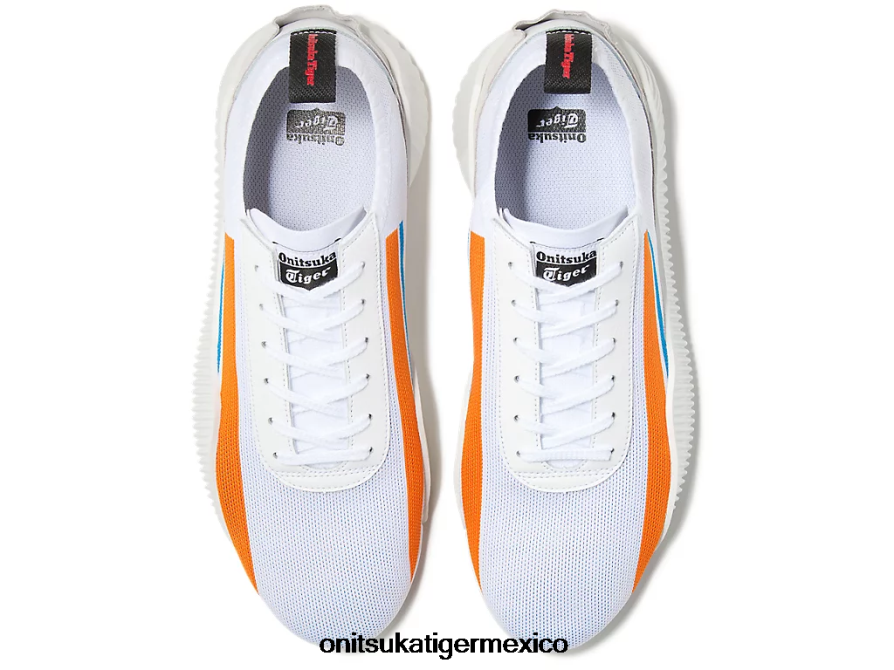 Onitsuka Tiger zapatos 4P8D6N247 blanco/habanero unisexo tejido acromount
