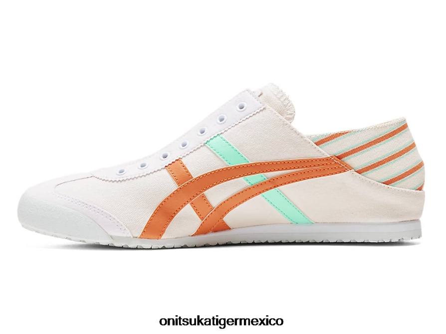 Onitsuka Tiger zapatos 4P8D6N25 blanco/naranja óxido unisexo méxico 66 paraty