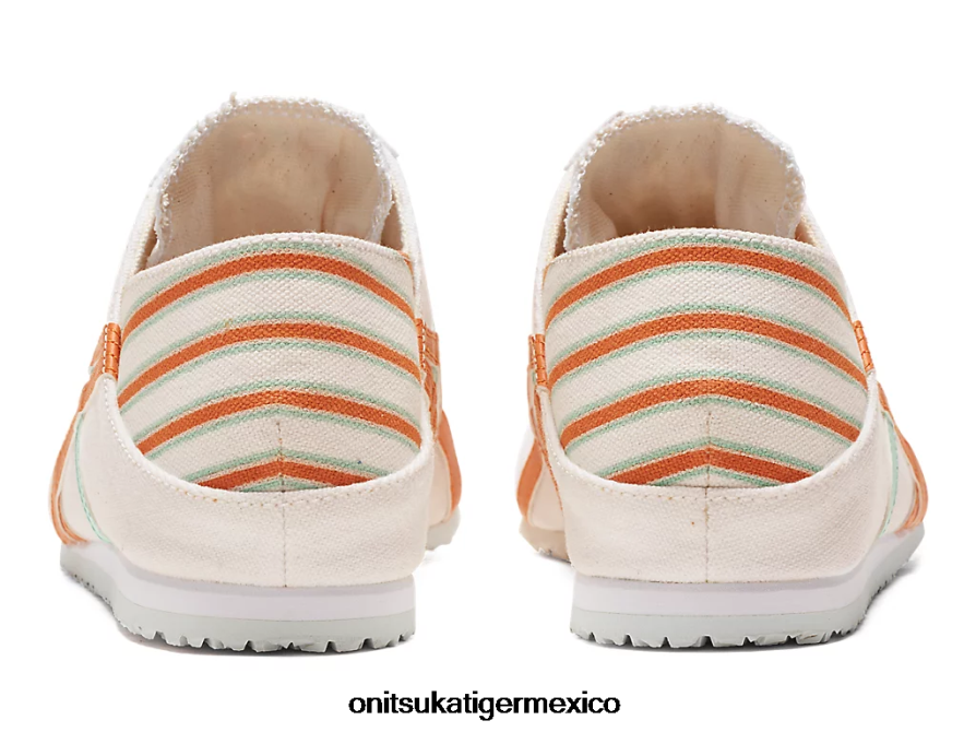 Onitsuka Tiger zapatos 4P8D6N25 blanco/naranja óxido unisexo méxico 66 paraty
