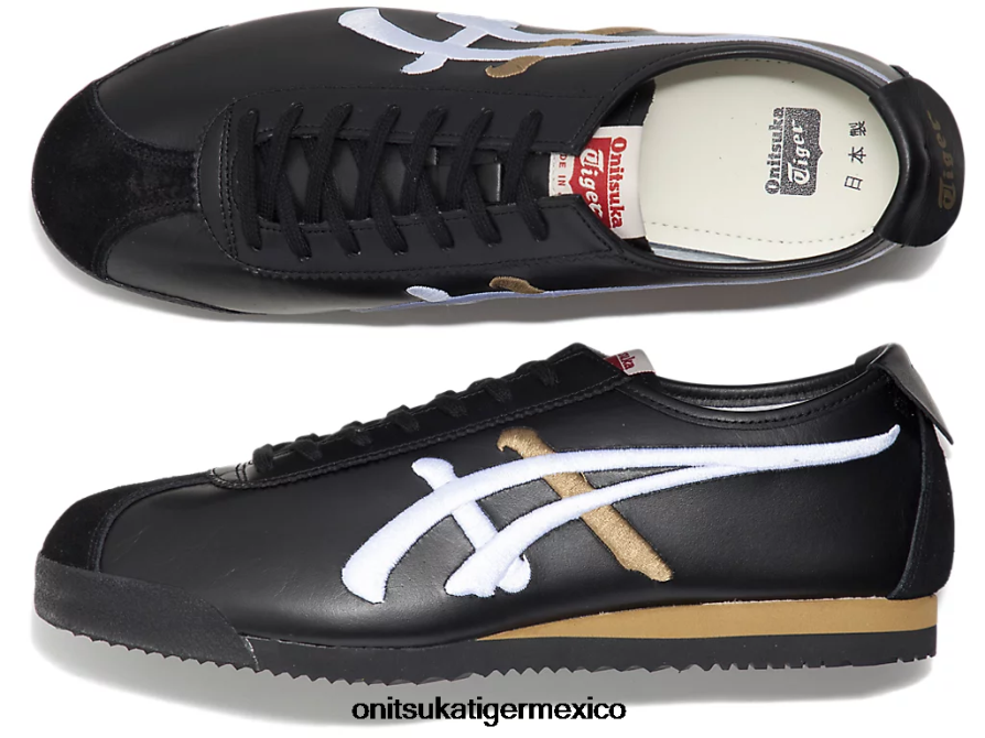 Onitsuka Tiger zapatos 4P8D6N251 blanco negro unisexo calentarse nm