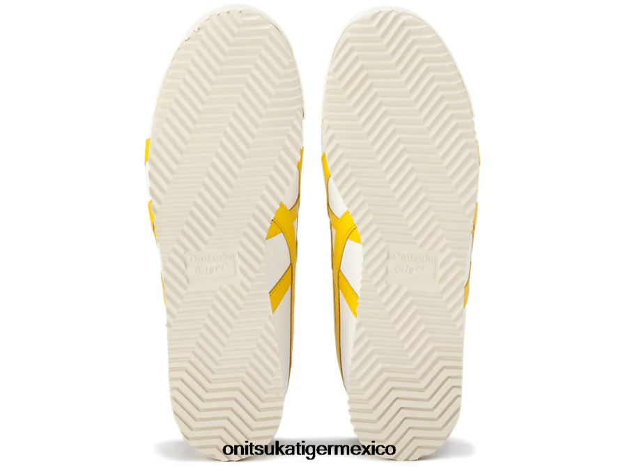 Onitsuka Tiger zapatos 4P8D6N255 blanco amarillo unisexo calentarse nm