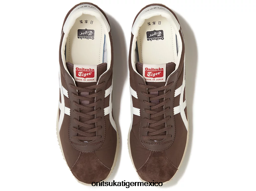 Onitsuka Tiger zapatos 4P8D6N257 castaño/blanco unisexo moal 77 nm
