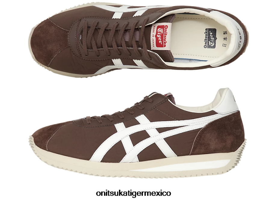 Onitsuka Tiger zapatos 4P8D6N257 castaño/blanco unisexo moal 77 nm