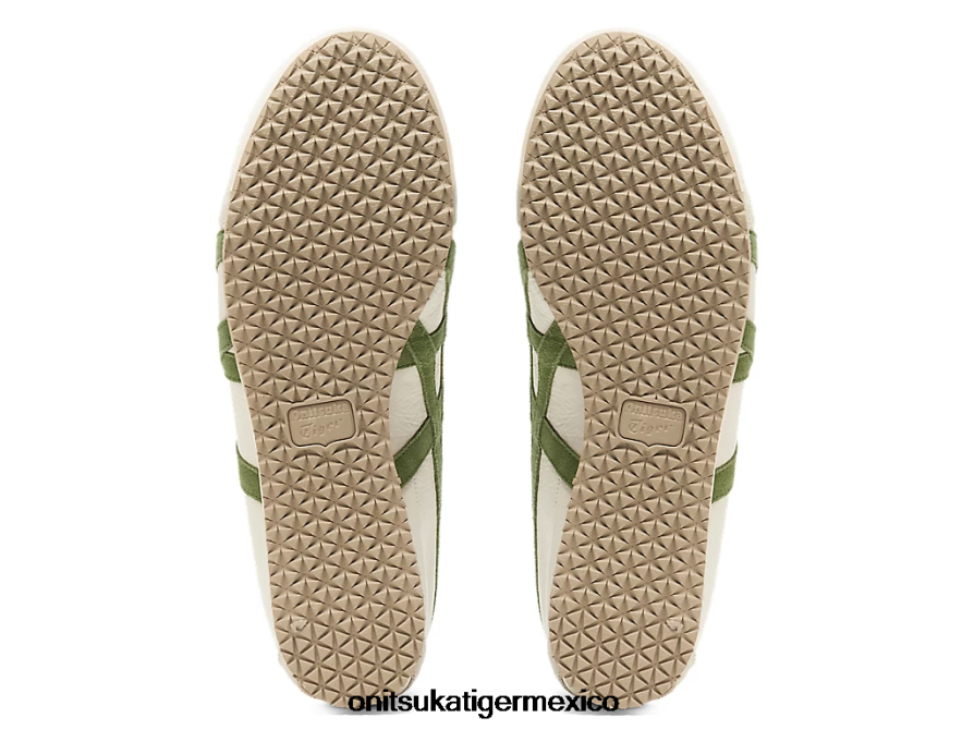 Onitsuka Tiger zapatos 4P8D6N26 abedul/verde unisexo méxico 66 vin