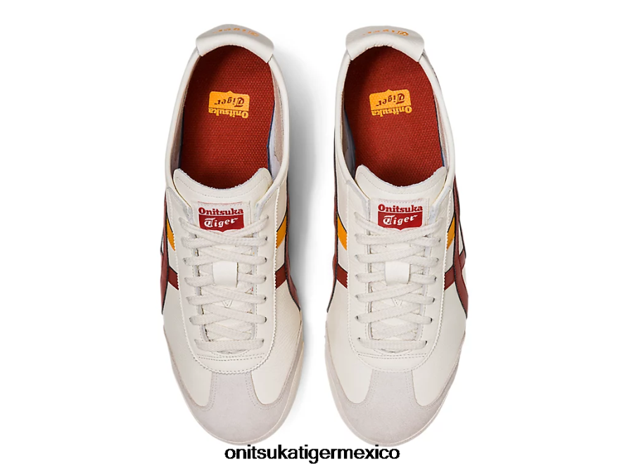 Onitsuka Tiger zapatos 4P8D6N261 café con leche de crema/especias unisexo México 66