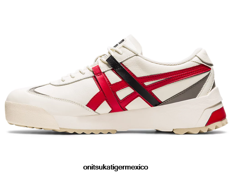 Onitsuka Tiger zapatos 4P8D6N265 crema/rojo clásico unisexo delegación ex