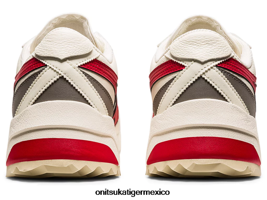 Onitsuka Tiger zapatos 4P8D6N265 crema/rojo clásico unisexo delegación ex