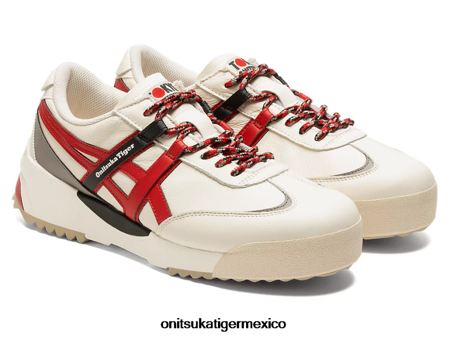 Onitsuka Tiger zapatos 4P8D6N265 crema/rojo clásico unisexo delegación ex