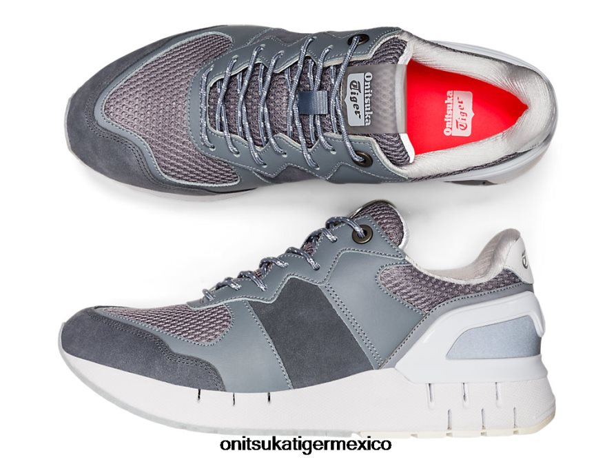 Onitsuka Tiger zapatos 4P8D6N267 chapa de roca/metrópolis unisexo corredor rebilac mp