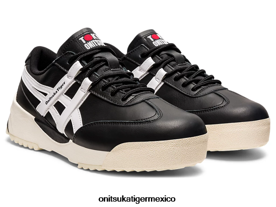 Onitsuka Tiger zapatos 4P8D6N269 blanco negro unisexo delegación ex