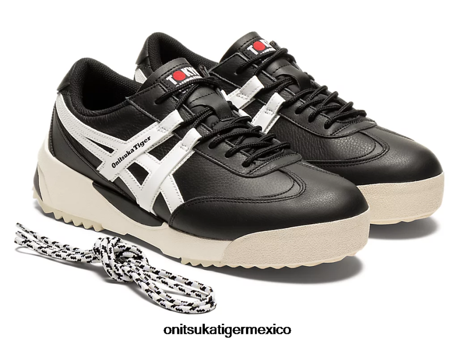 Onitsuka Tiger zapatos 4P8D6N269 blanco negro unisexo delegación ex