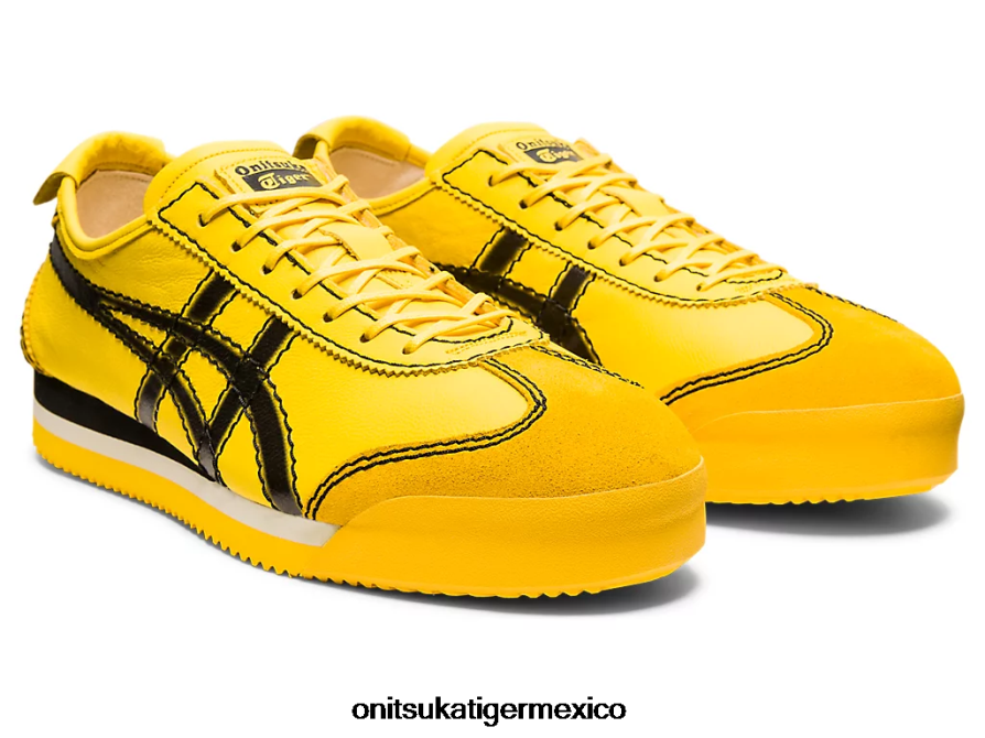 Onitsuka Tiger zapatos 4P8D6N270 tai chi amarillo/negro unisexo méxico 66 sd pf