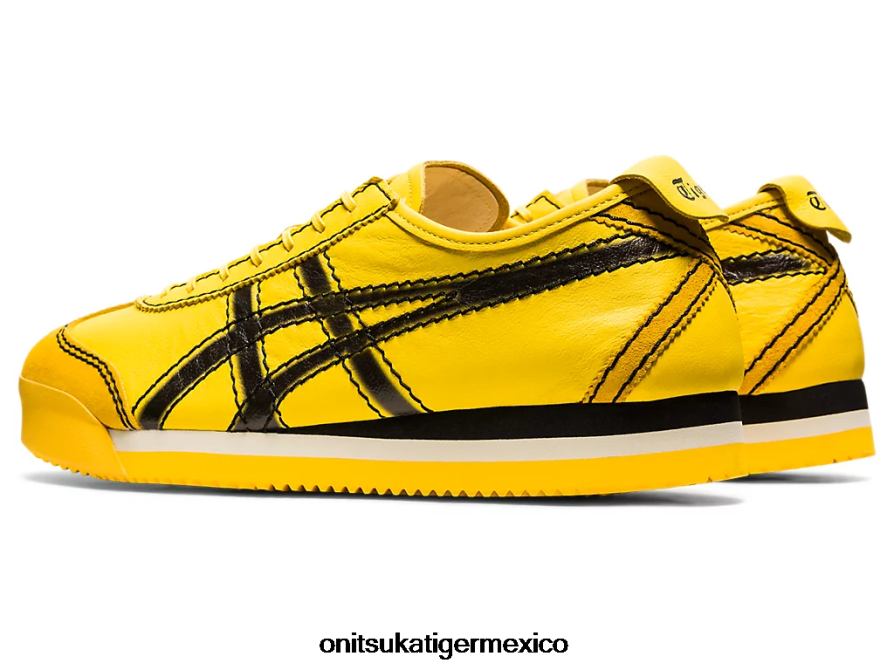 Onitsuka Tiger zapatos 4P8D6N270 tai chi amarillo/negro unisexo méxico 66 sd pf