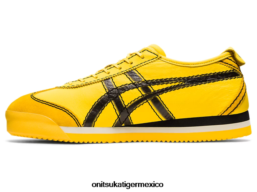 Onitsuka Tiger zapatos 4P8D6N270 tai chi amarillo/negro unisexo méxico 66 sd pf