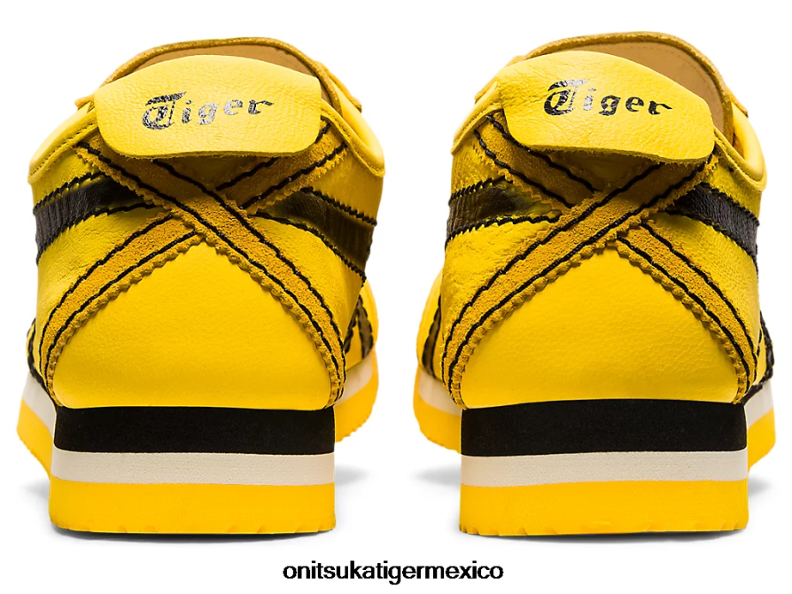 Onitsuka Tiger zapatos 4P8D6N270 tai chi amarillo/negro unisexo méxico 66 sd pf