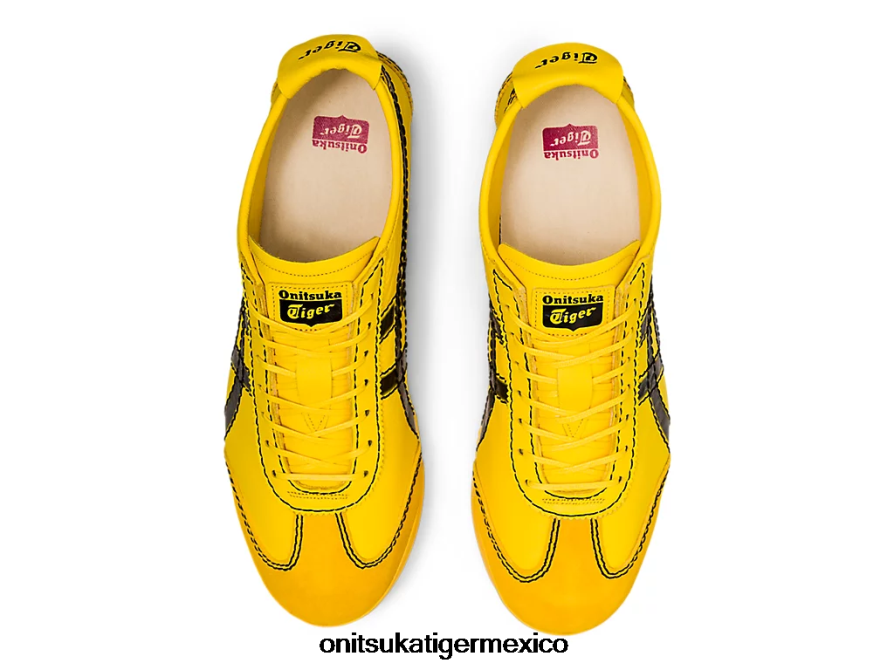 Onitsuka Tiger zapatos 4P8D6N270 tai chi amarillo/negro unisexo méxico 66 sd pf