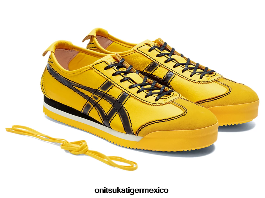 Onitsuka Tiger zapatos 4P8D6N270 tai chi amarillo/negro unisexo méxico 66 sd pf