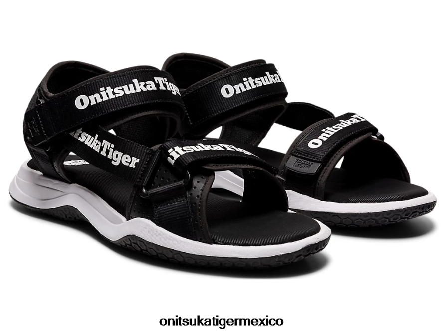 Onitsuka Tiger zapatos 4P8D6N273 blanco negro unisexo correa ohbori