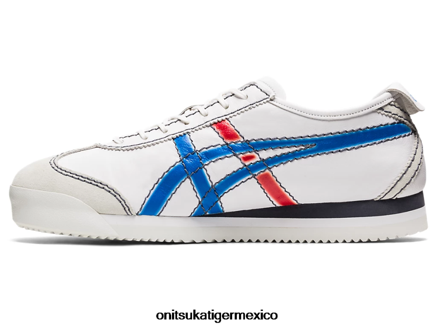 Onitsuka Tiger zapatos 4P8D6N274 blanco/azul directorio unisexo méxico 66 sd pf