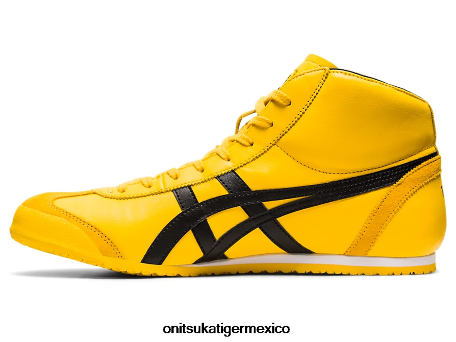 Onitsuka Tiger zapatos 4P8D6N276 tai chi amarillo/negro unisexo México medio corredor