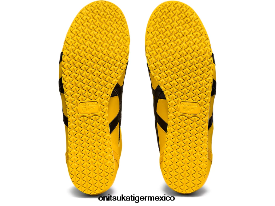 Onitsuka Tiger zapatos 4P8D6N276 tai chi amarillo/negro unisexo México medio corredor