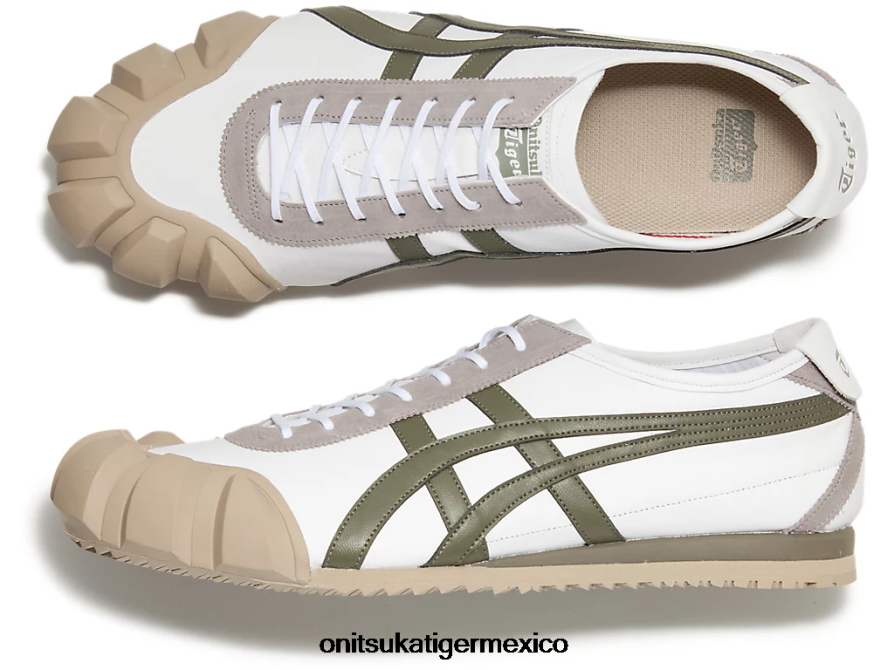 Onitsuka Tiger zapatos 4P8D6N282 blanco/verde manto unisexo dentigre mx