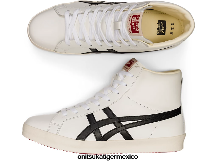 Onitsuka Tiger zapatos 4P8D6N293 blanco negro unisexo fabre hola nm