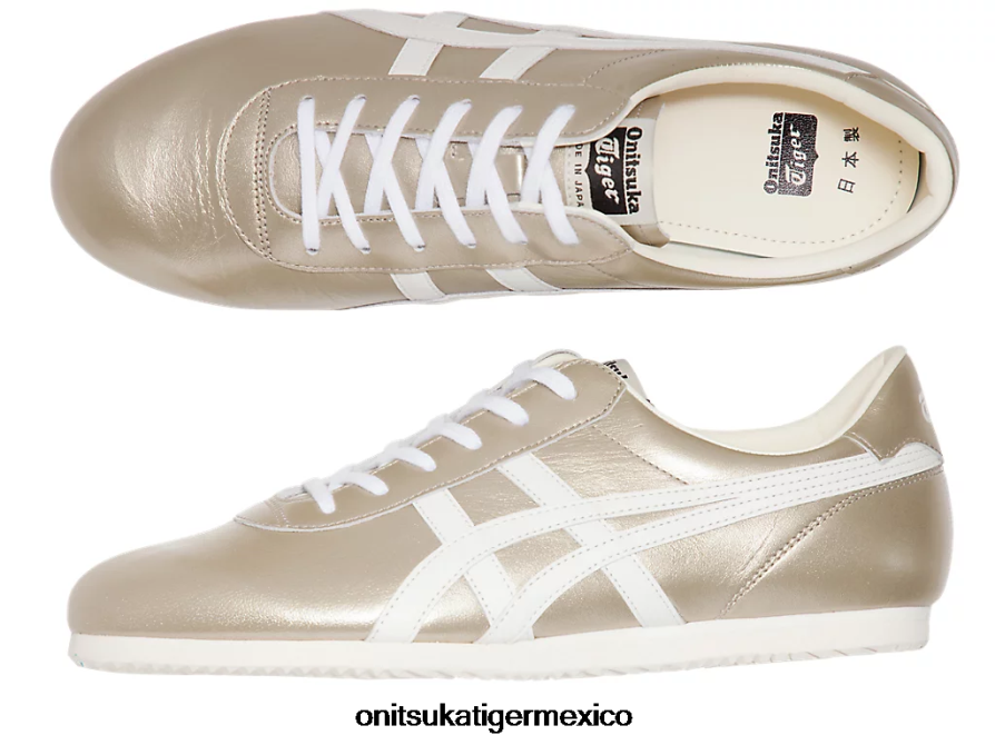 Onitsuka Tiger zapatos 4P8D6N301 champán/blanco unisexo tai-chi-nm
