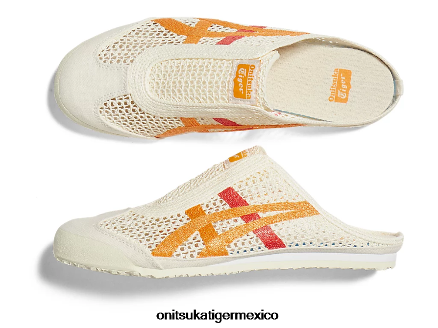 Onitsuka Tiger zapatos 4P8D6N31 crema/ámbar unisexo méxico 66 sabot