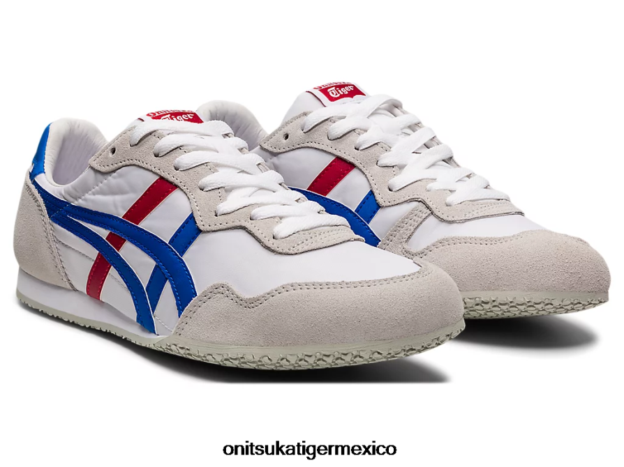 Onitsuka Tiger zapatos 4P8D6N322 blanco/azul directorio unisexo serrano